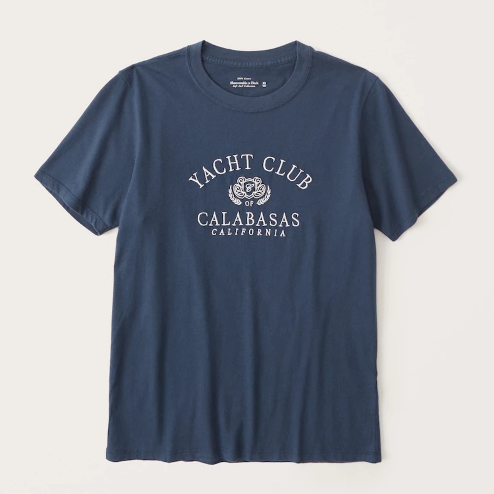 Abercrombie & Fitch Calabasas Yacht Club Tshirt